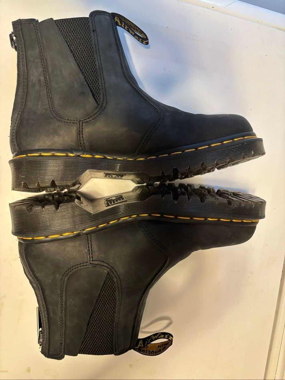 Dr. Martens Black Leather Boots - Picture 3 of 4